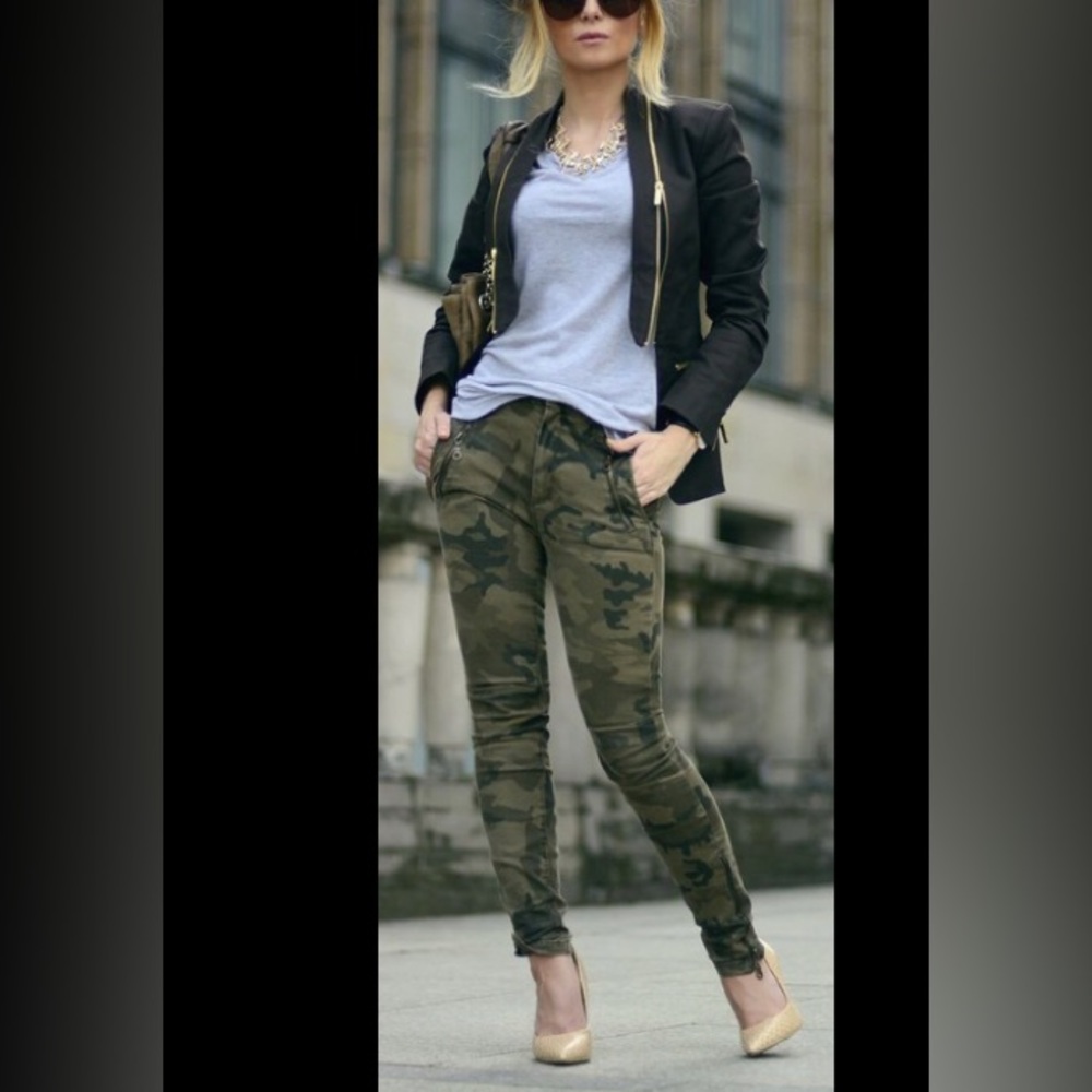 Camo Jeans, sz 27